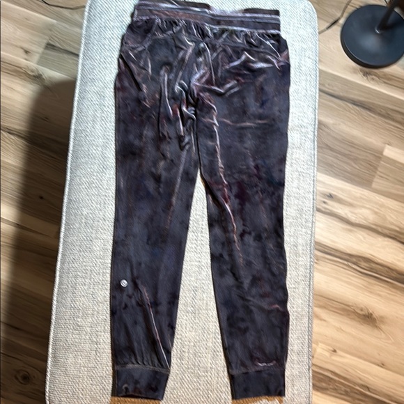 Lululemon Ready to Rulu High Rise Velour Jogger Insterstellar Dark‎ Grey Multi 6 - Picture 4 of 10